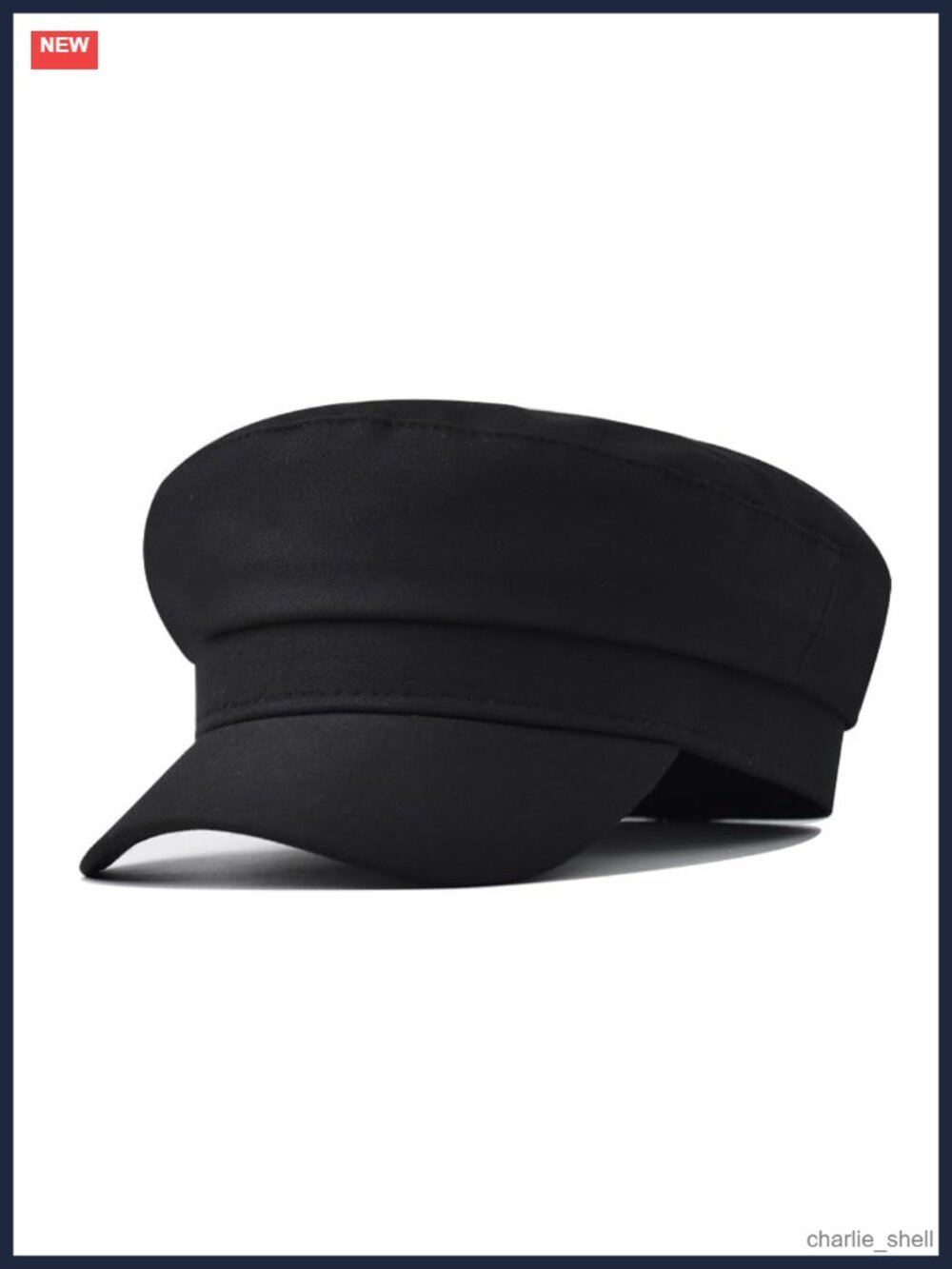 Newsboy Cap Beret Chauffeur Hat Cotton Polyester Adjustable One Size Unisex